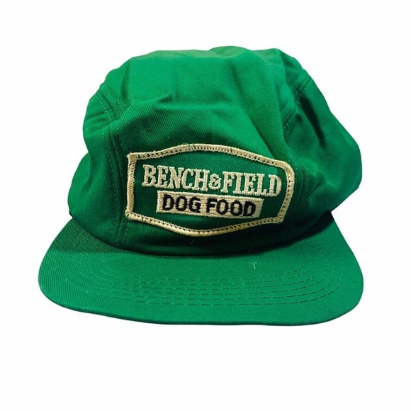 HaT Accessories Bench Field Dog Food Vintage Hat Cap W Flaps 7s 80s